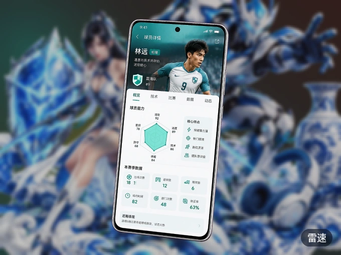 下载雷速 APP，随时随地看比赛